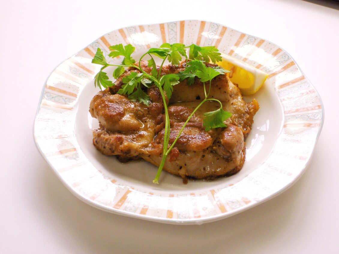 鶏肉のハーブ風味焼き