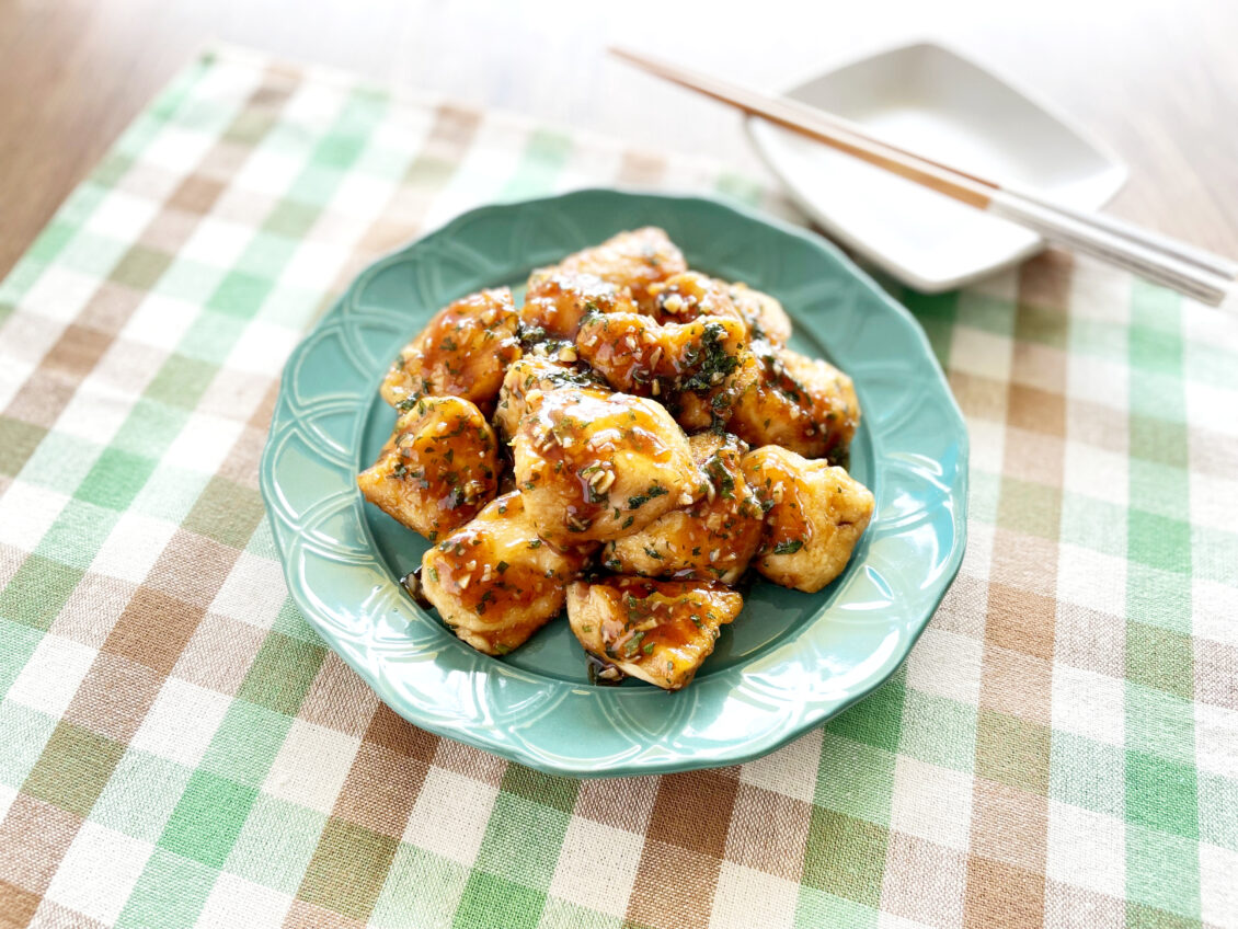 鶏むね肉のシソソース炒め