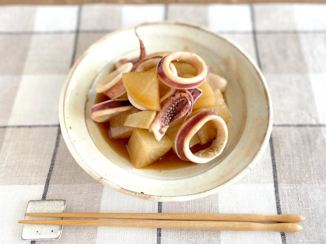 イカと大根の煮物