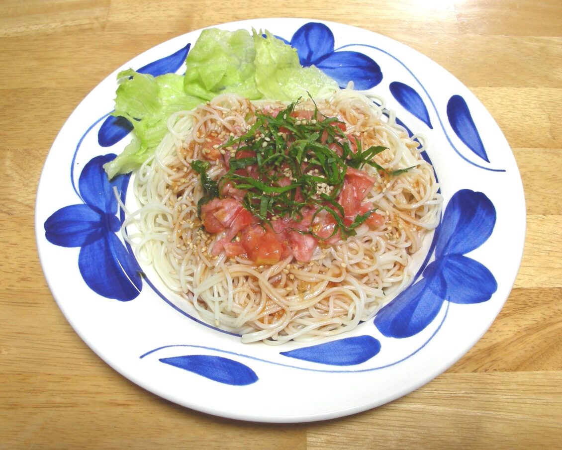 さっぱり！トマトそうめん