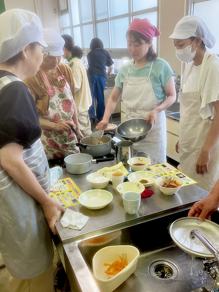 名古屋市中区のコーミ食育講座の様子