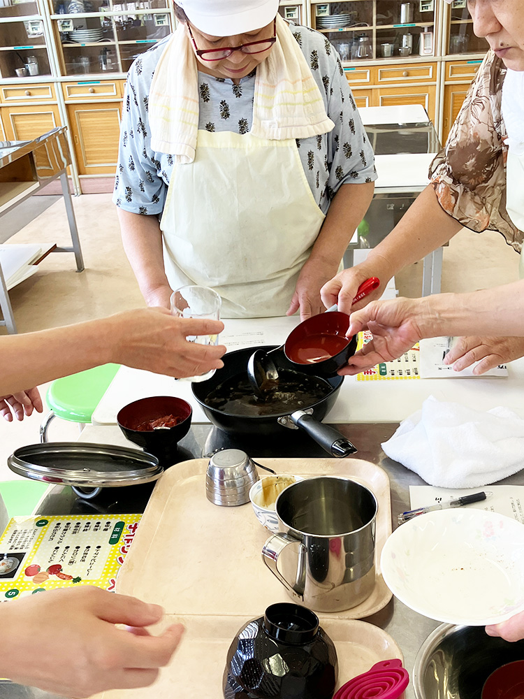 名古屋市名東区のコーミ食育講座の様子