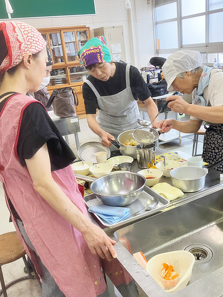 名古屋市中区のコーミ食育講座の様子