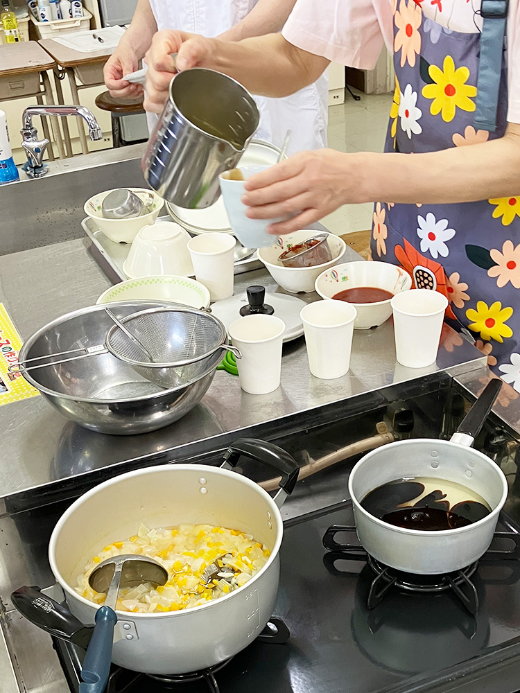 名古屋市中区のコーミ食育講座の様子