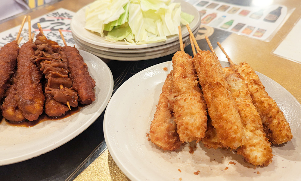 串かつ玉家の串かつ